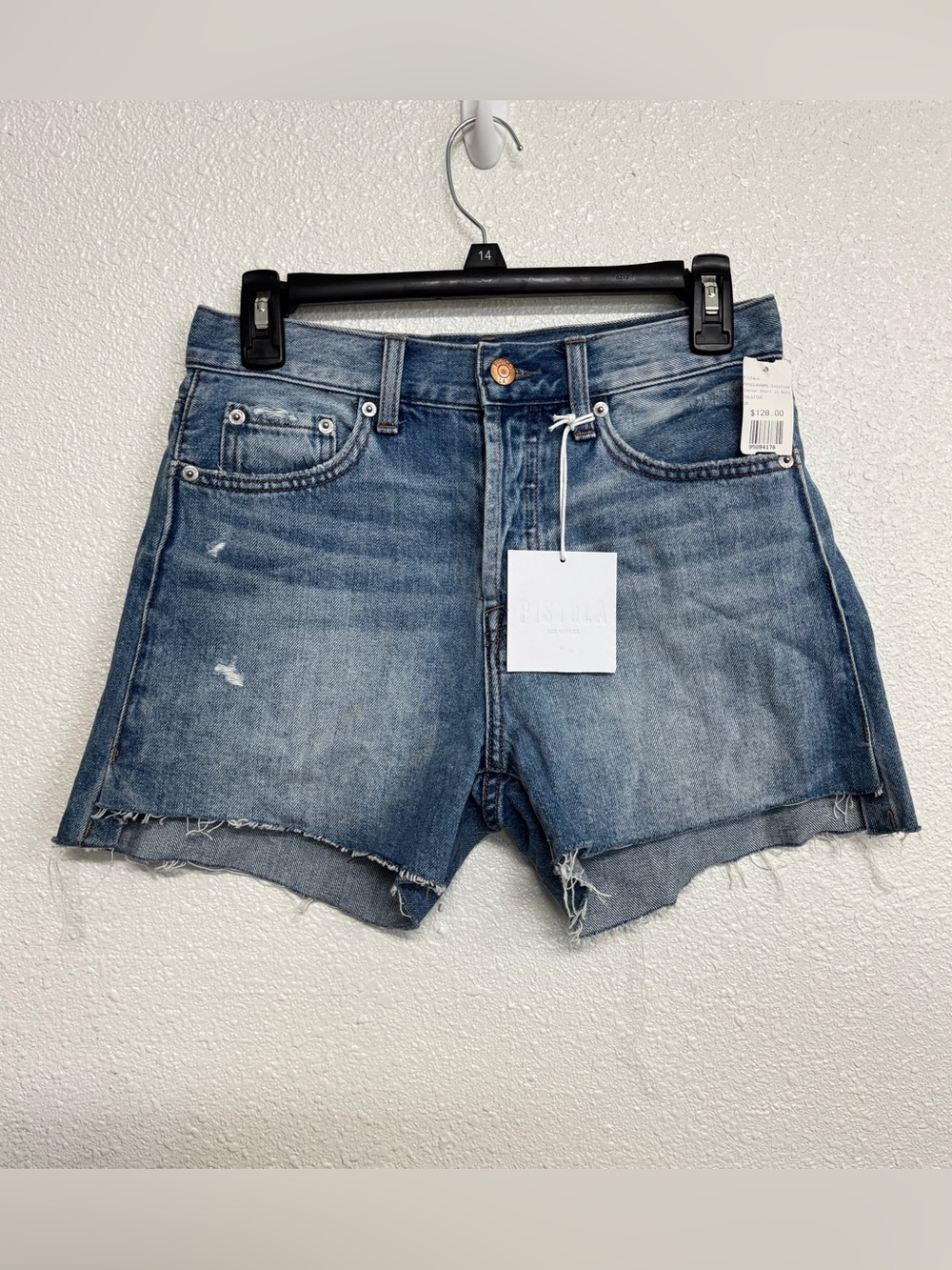 Pistola New Size 25 Connor Denim Shorts Solstice Distressed Relaxed High Rise